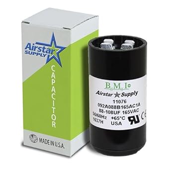 York Coleman Luxaire Motor Start Capacitor 88 108 Mfd 165 Vac 1497 086 1497 0861 Amazon Com Industrial Scientific