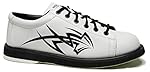 Pyramid Mens Tribal White Bowling Shoes