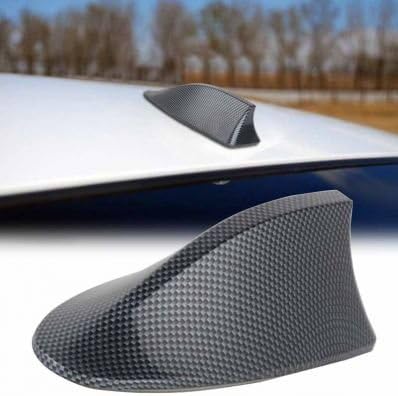 StickersLab – Car radio FM/AM Antenna Amplifies Signal Universal Shark Fin Carbonio