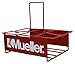 Mueller Bottle Carrier - Wire - Holds 6 Quart Size Bottles - Heavy Duty Steel