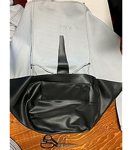 Replacement Seat Cover For Ski-Doo Safari Skandic 1992-94 - Cold-Resistant Marine Vinyl, Fits 377 & 503 Models