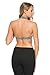 Wishlist Women's Halter Neck Full Cover Cropped Bralette Bra Top