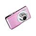 KINGEAR V100 2.7 Inch TFT Color LCD Screen 16MP 720P HD Anti-shake Smile Capture Digital Video Camera with 8X Optical Zoom 4X Digital Zoom-Pink
