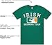 GunShowTees Men's Irish Drinking Team Retro Distressed Shirt