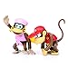 Super Mario Brothers Cake Toppers Toy, 10 Pcs Super Mary Action Figures Palyset with Princess, Mushroom, Orangutan