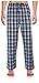 RK Classical Sleepwear Men’s Woven Pajama Pants, Size Large