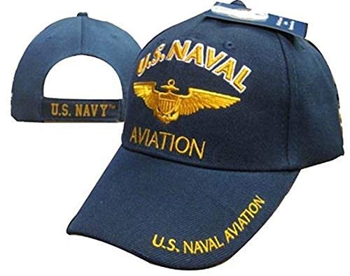 AES U.S. Navy Naval Aviation Ball Cap Baseball Cap Hat (Licensed)