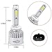 R2 COB 880 8000 Lumens Led Fog Driving Light, 880 893 899 885 Halogen Fog Bulb Replacement, 6500K Xenon White, 1 Pair, 1 Year Warranty