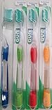 GUM 471 Micro tip Toothbrush - Compact - Soft (6 Pack)