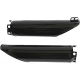 UFO Plastics Fork Slider Protectors - Black , Color: Black YA04814-001