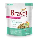 Bravo Homestyle Complete Freeze Dried Dinner Pork Dog Food, 6-Pound