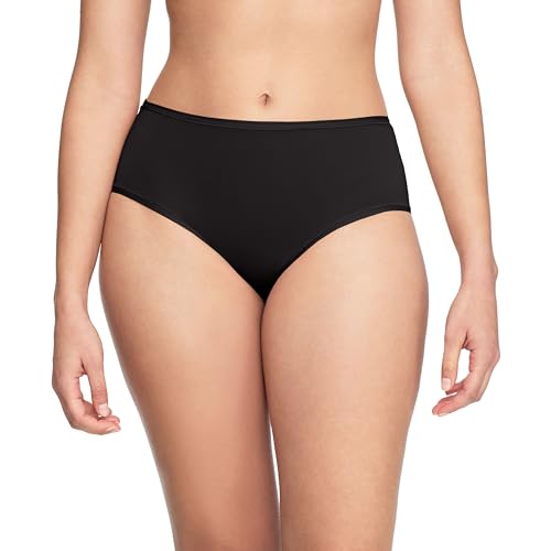 Warners Women's So Stretchy, So Good Hipster Panty WRW253HP14, Black, 3X-Large