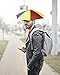 Juvale Waterproof Umbrella Hat, Pride Rainbow (20 in.)