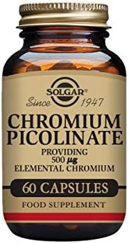 Solgar Chromium Picolinate 500 µg Vegetable Capsules, Pack of 60, Balances Blood Glucose Levels, Supports The Metabolism - Image 4