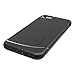 iPhone 7 Case, LUVVITT [Sleek Armor] Slim Shock Absorbing Flexible Back Cover TPU Rubber Case for Apple iPhone 7 - Black