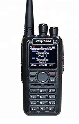 AnyTone AT-D878UV GPS Non-Bluetooth Version and 2 Free Items! Updated firmware Upgraded 3100mAh Battery Dual Band DMR/Analog 144 & 480 MHz Radio
