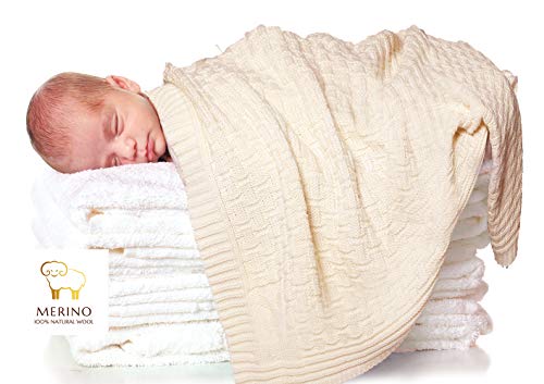 Wallaboo Baby Blanket Eden, Vanille - Thumbnail 5