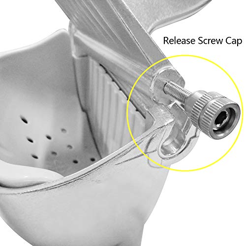 Top Rated Metal Lemon Lime Squeezer - Manual Citrus Press Juicer - Alloy Lemon Squeezer Hand Press for Grapefruits Orange