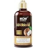 WOW Coconut Milk Hair Conditioner - Restore Dry, Frizzy, Tangled Hair to Stronger, Full, Shiny Hair - Stimulate Hair Growth - Paraben, Salt, Sulfate Free - All Hair Types, Adults & Children - 500 mL