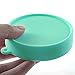 Collapsible Silicone Cup Foldable Sterilizing Cup for Menstrual Cup Moon Cup (Sky Blue)