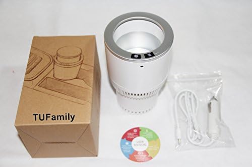 Portable Auto Car Cup Holder Adjustable Temperature Cooling and Heating Drink Beverage New 2017