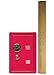 Kid's Coin Bank Locker Safe with Single Digit Combination Lock and Key - 7” High x 4” x 3.9” Hot Pink