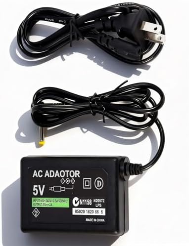 Amazon.com: 電玩遊戲配件全新官方SONY PSP-100 PSP AC 變壓器電池充電