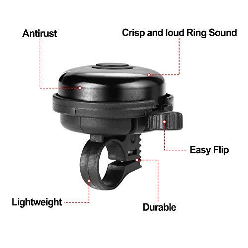 image for iLiveX Bike Bell, Upgraded Bicycle Bell, Bike Ringer Bell for Kids and