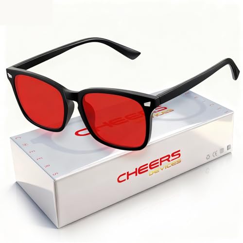 Cheers devices Red Lens Blue Light Glasses
