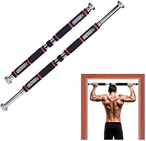 Amazon Com Onetwofit Pull Up Bar Doorway Chin Up Bar Household