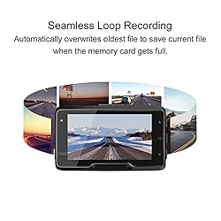 Dash Cam Front 1080P FHD, GOODTS Car Camera