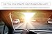 Sun Visor for Car Windshield, Car Anti-Glare Tinted Windshield Extender - Anti-Glare Sun & UV Rays Block Visor Extender for Any Car, Truck or RV