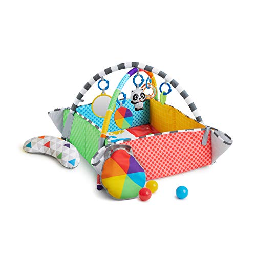 Baby Einstein Patch's 5-in-1 Color Playspace Activity Play Mat & Ball Pit Gym w…