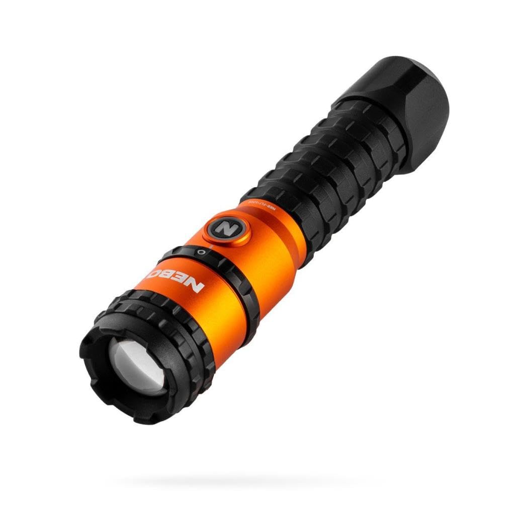NEBO Master Series FL3000 Torch with 5 Light Modes - Rechargeable & Waterproof - Camping & Hiking Accessories