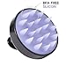 Hair Scalp Massager Shampoo Brush | Sumi Eco Silicone Scalp Care Comb with Soft Bristles | Tourmaline contained | Multiple Colors