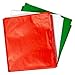 Christmas Tissue Paper – 50 Sheet Gift Wrap Bulk - Xmas Red, Green & White - Decorate Bags, Party Favors, Hampers, Baskets, Treat Boxes, Wrapping Paper