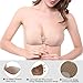 Thinksea (4 Pack) Sticky Bra Backless Self Adhesive Invisible Push up Reusable Bras Drawstring for Women (C) (C) Beige