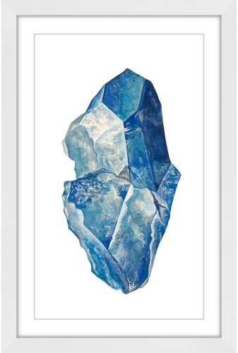 Marmont Hill Benitoite Framed Painting Print, 16" x 24", Multicolor