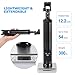Kwithan Deal Selfie Stick Tripod, Extendable 54 Inch Bluetooth Phone Tripod for Cellphone, Gopro, Attached Wireless Remote Compatible with iPhone/Galaxy/Huawei/Google/Xiaomi