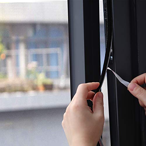 TORRAMI Adhesive Brush Seal Weather Stripping 11/32 inch x 3/16 inch x