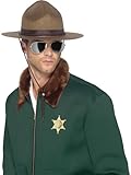 Sheriff Costume Hat Adult: Brown