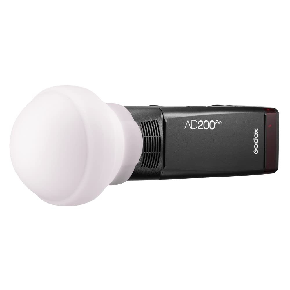 Godox AK-R22 Collapsible Diffusion Dome, Diffuser for V1/ V1pro Round Head Flash, AD100Pro, H200R