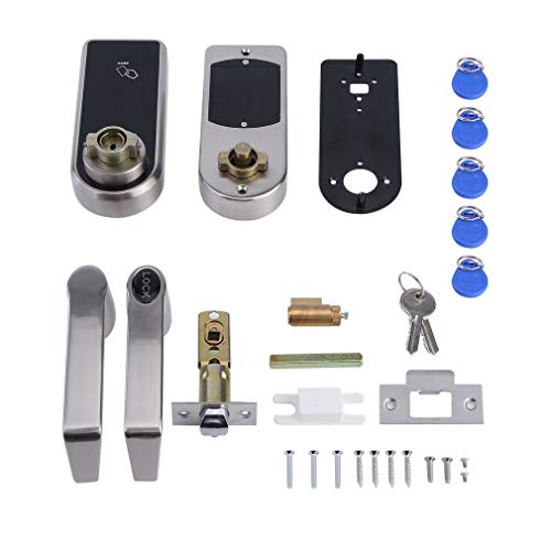 Smart Door Lock Touchscreen Anti-Theft ID Card Smart Touch Pad Code Lock - Thumbnail 6