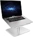 Laptop Notebook Stand, Lamicall Laptop Riser: [360-Rotating] Desktop Holder Compatible with Apple MacBook, Air, Pro, Dell XPS, HP, Samsung, Lenovo More 10-17 Inch Laptop Notebooks - Silver