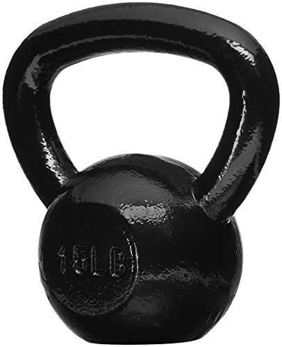AmazonBasics-Enamel-Finish-Cast-Iron-Kettlebell-Weight