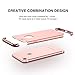 iPhone 6/6S Slim Case Anti-Scratch 360 Degree Protection 3 In 1 Hard Mobile Phone Ultra With Electroplate Frame For Full Protective For iPhone 6S Plus 6 Plus (iPhone 6S Plus 6 Plus 5.5, Rose Gold)