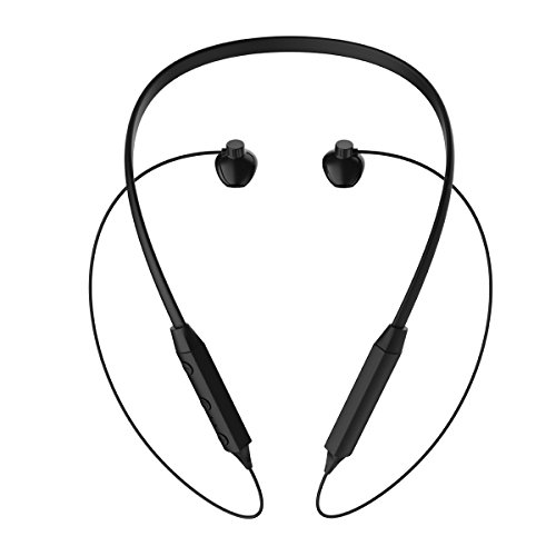 Cornmi V4.2 Bluetooth Headphones Neckband Sweatproof Sport Headset with Speaker Stereo CVC 6.0 Noise Cancelling Magnetic Earbuds