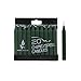 Mega Candles 40 pcs Unscented Green Exquisite Mini Taper Spell Candles, 4 Inch Tall x 1/2 Inch Diameter, Magic Chimes, Enchantment, Casting Rituals, Witchcraft, Wiccan, Altar, Metaphysical