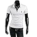 Fashion Men's Stylish Slim Fit Short Sleeve Casual Polo Shirts T-shirt