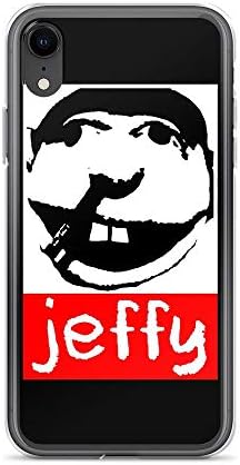 TEEDUYEN Compatible with iPhone 7 Plus/8 Plus Case Jeffy Modern Fanart Logan Puppet Pure Clear Phone Cases Cover
